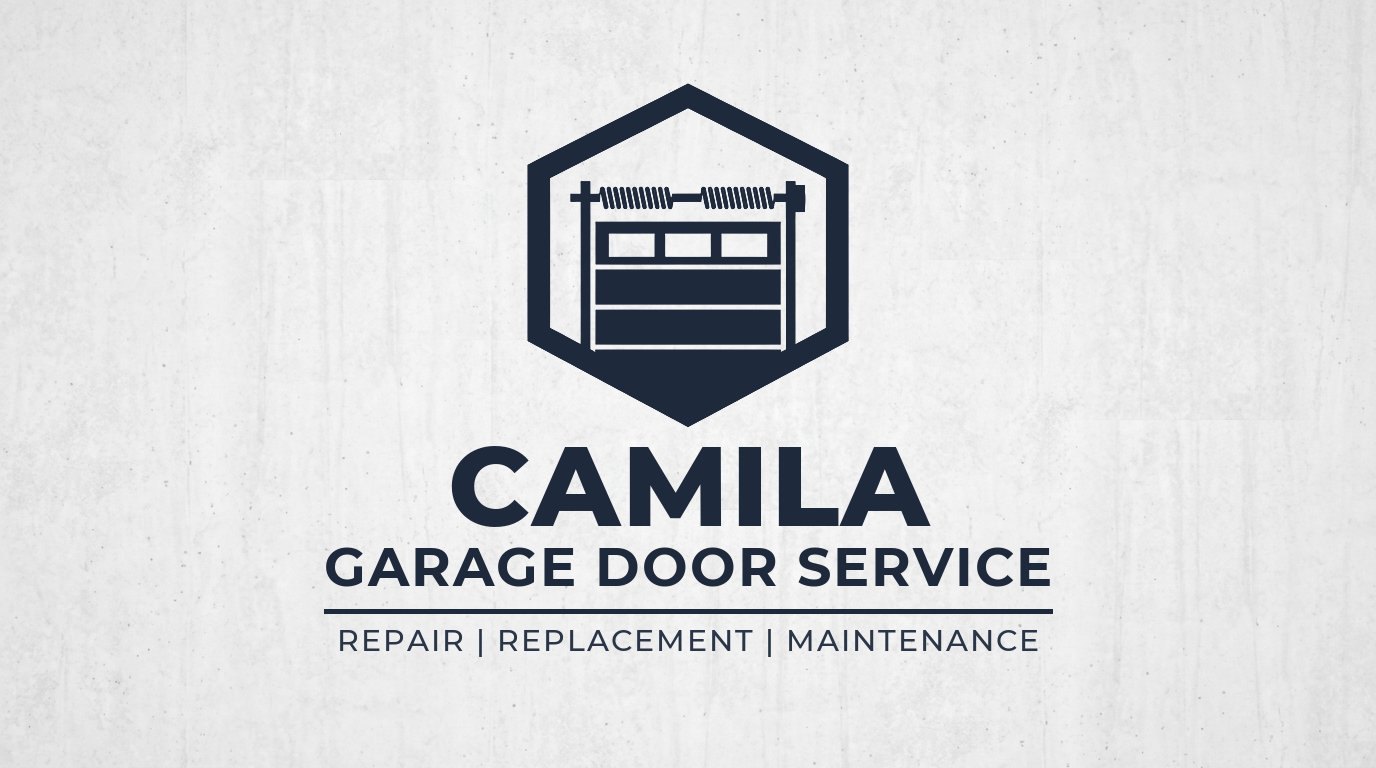 Camila Garage Door Service Logo